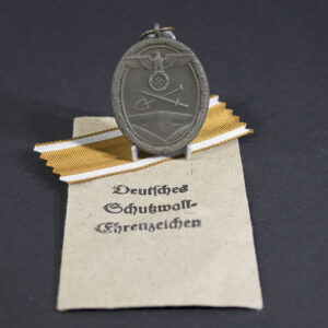 Westwall medal in bag