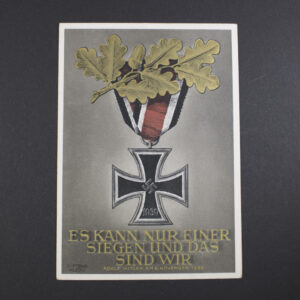 Postcard "Es kann nür einer siegen und das sind wir"