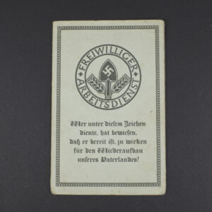 Freiwilliger Arbeitsdienst pass