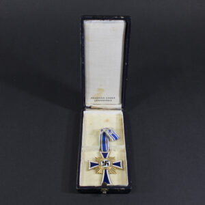 Cased Golden Mothers cross