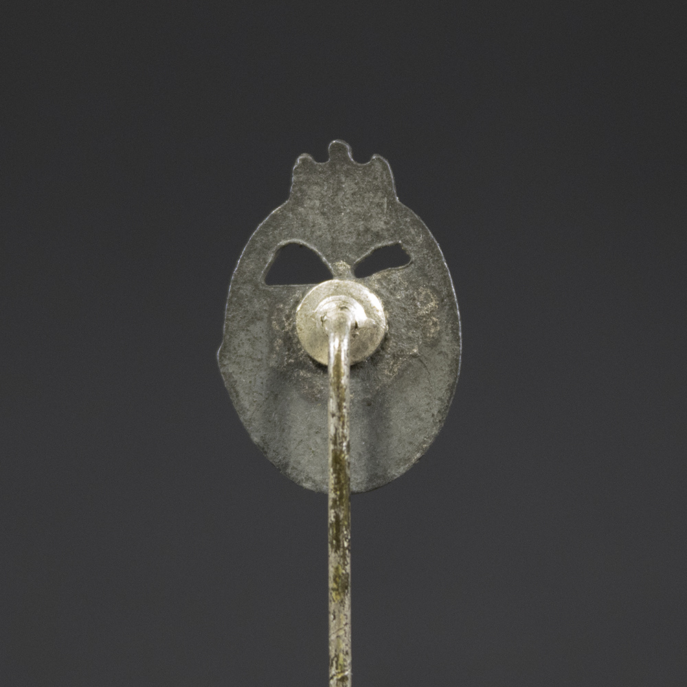 Panzer assault badge in silver stickpin - Image 3