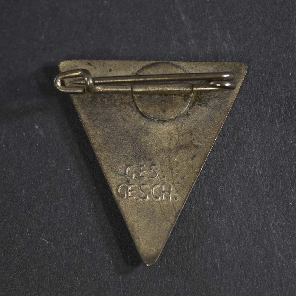 NS Frauenschaft membership badge - Back