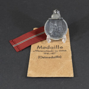 Eastern front medal MM65 with matching bag