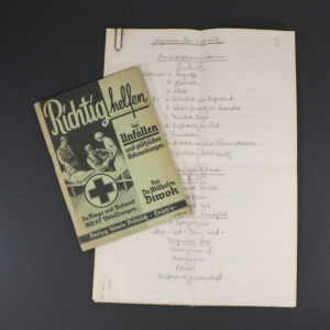 Book "Richtig helfen bei unfällen"