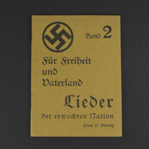 Song book "für freiheit und vaterland" Band 2