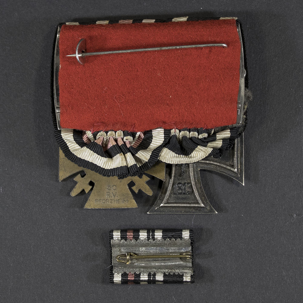WW1 Iron cross – Frontkämpfer medal bar - Image 3
