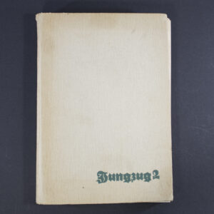 “Front cover of the book ‘Jungzug 2,’ featuring an illustrated scene of Hitler Youth boys in uniform, with bold German title text prominently displayed.”