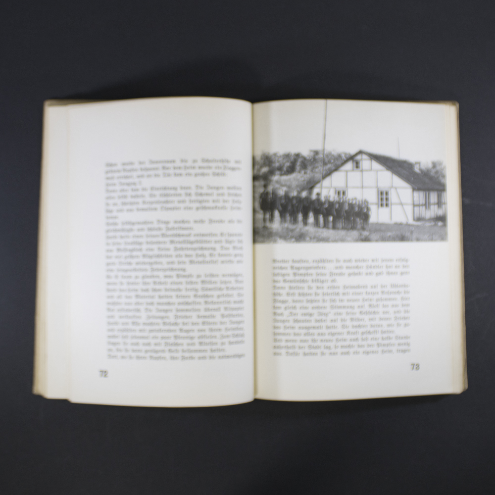 “Sixth inside illustration depicting boys studying or reading, emphasizing education and ideological instruction.”