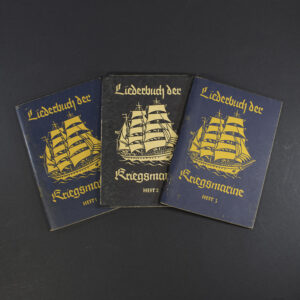 Liederbuch der Kriegsmarine - Heft 1, 2 and 3