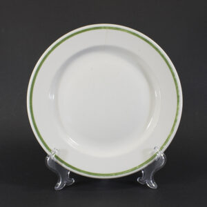 Front view of a WWII German Labour Front (DAF) plate, showing the full surface design.