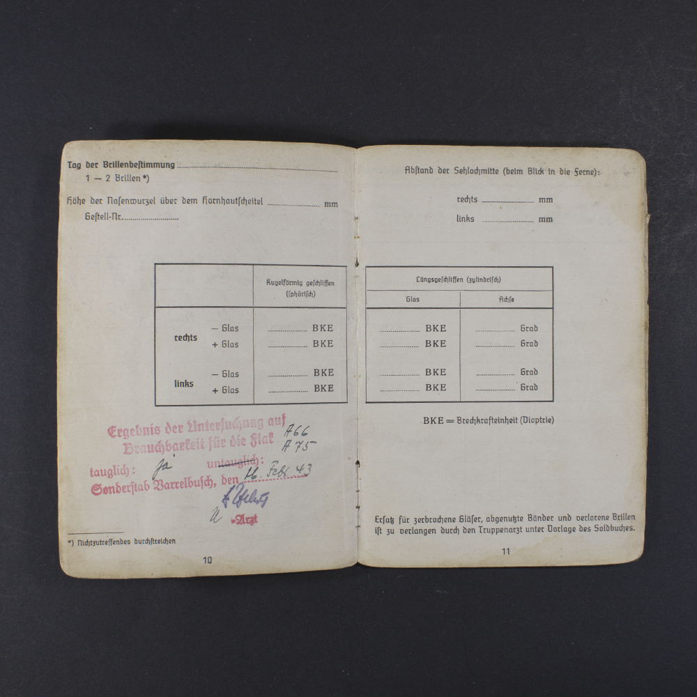 Luftwaffe soldbuch - Image 11