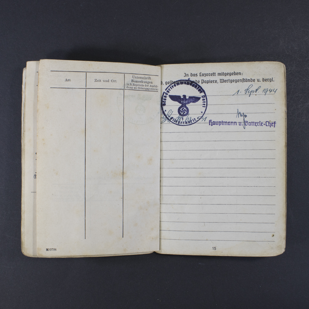 Luftwaffe soldbuch - Image 12