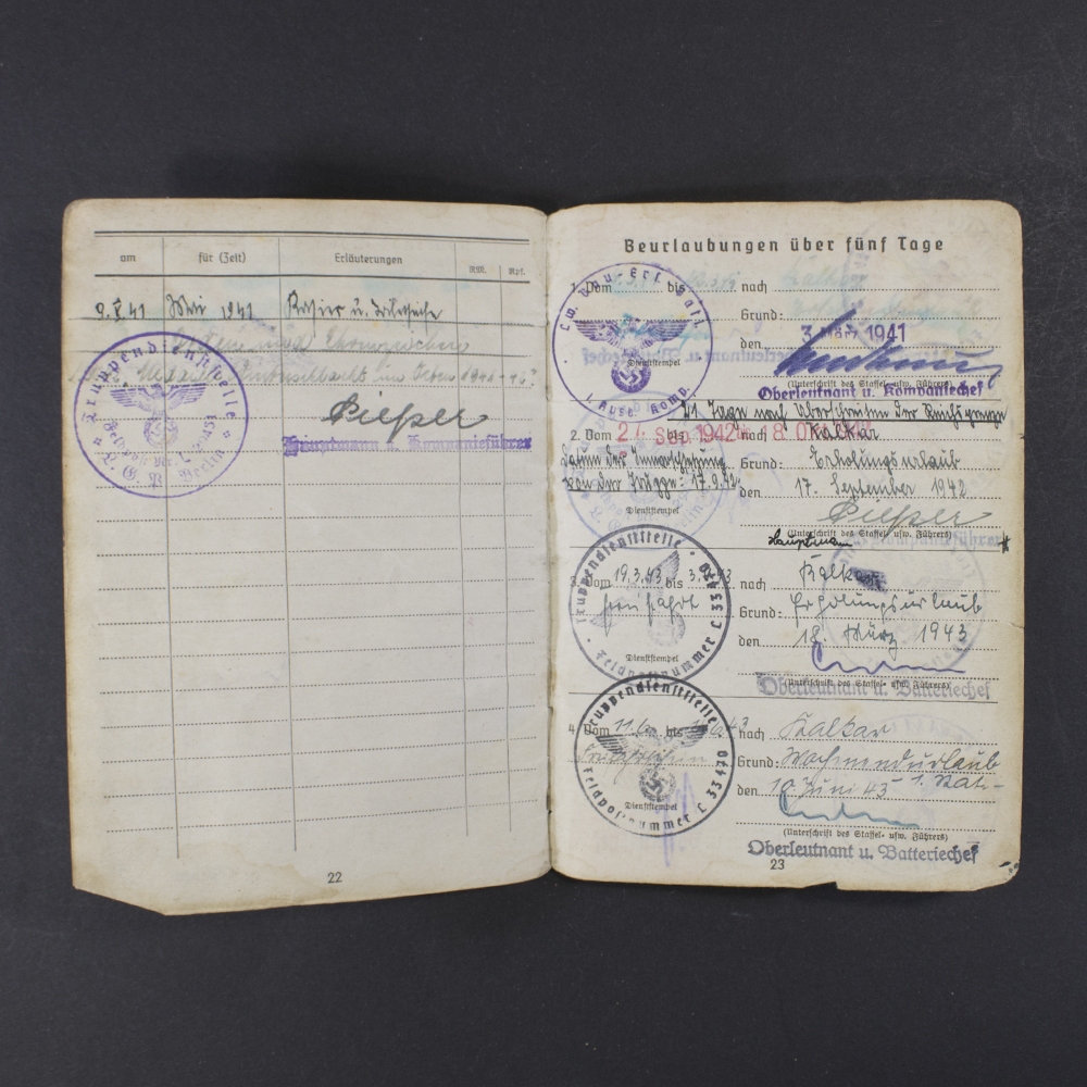 Luftwaffe soldbuch - Image 15