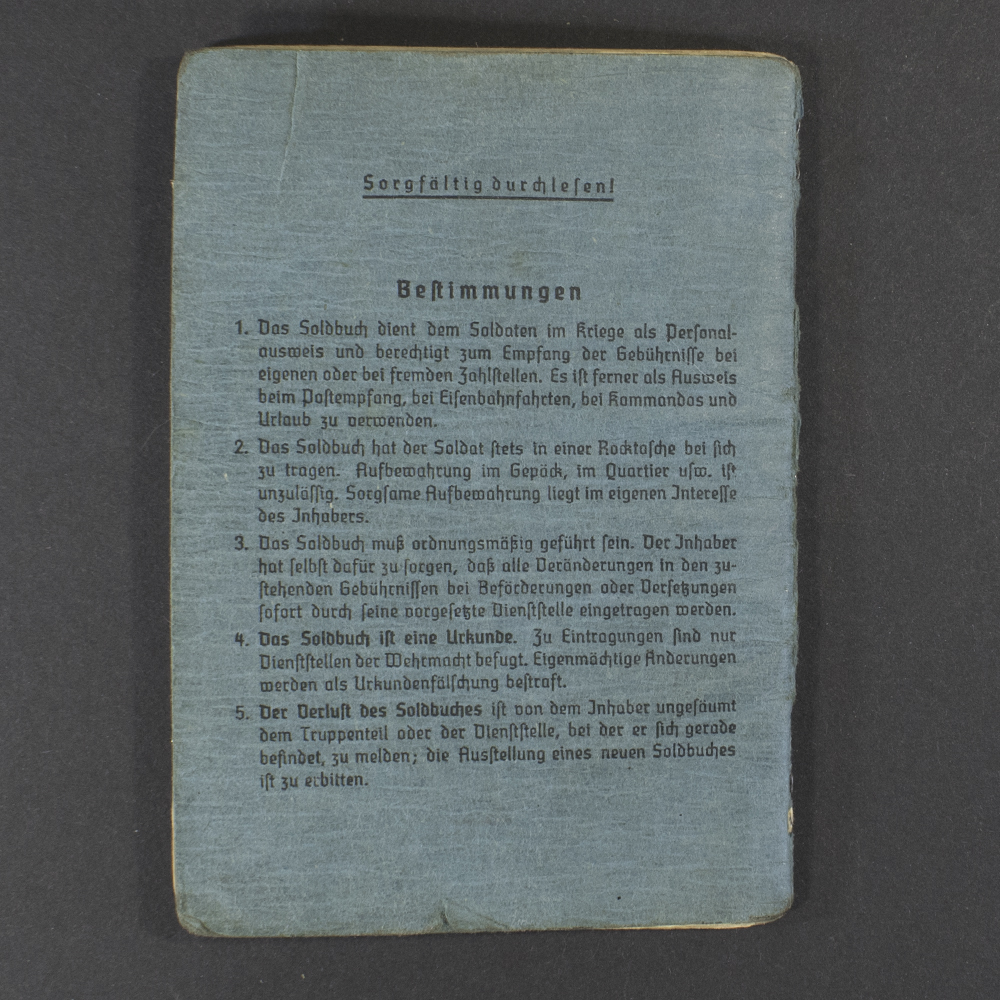 Luftwaffe soldbuch - Image 20