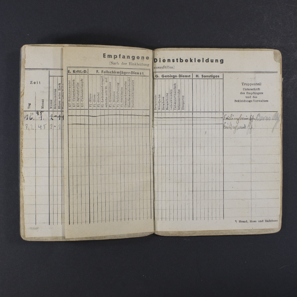 Luftwaffe soldbuch - Image 7