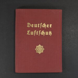 Front cover of the WW2 German book Deutscher Luftschutz (German Air Defence)