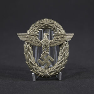 Polizei visor cap eagle Mützenadler overview showing full early 1st pattern design