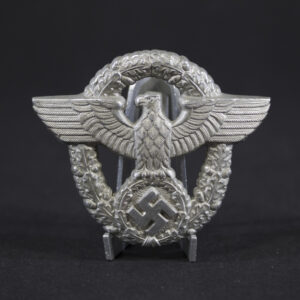Polizei visor cap eagle Mützenadler overview showing its 2nd pattern design