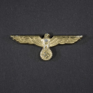 Kriegsmarine cap eagle overview showing full naval insignia design