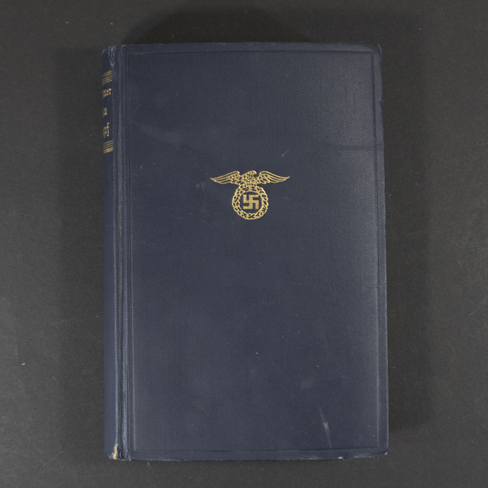 Front cover of the 1937 Mein Kampf People's Edition in very good condition