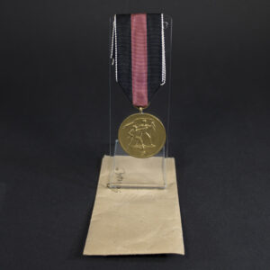 Sudeten occupation medal with bag